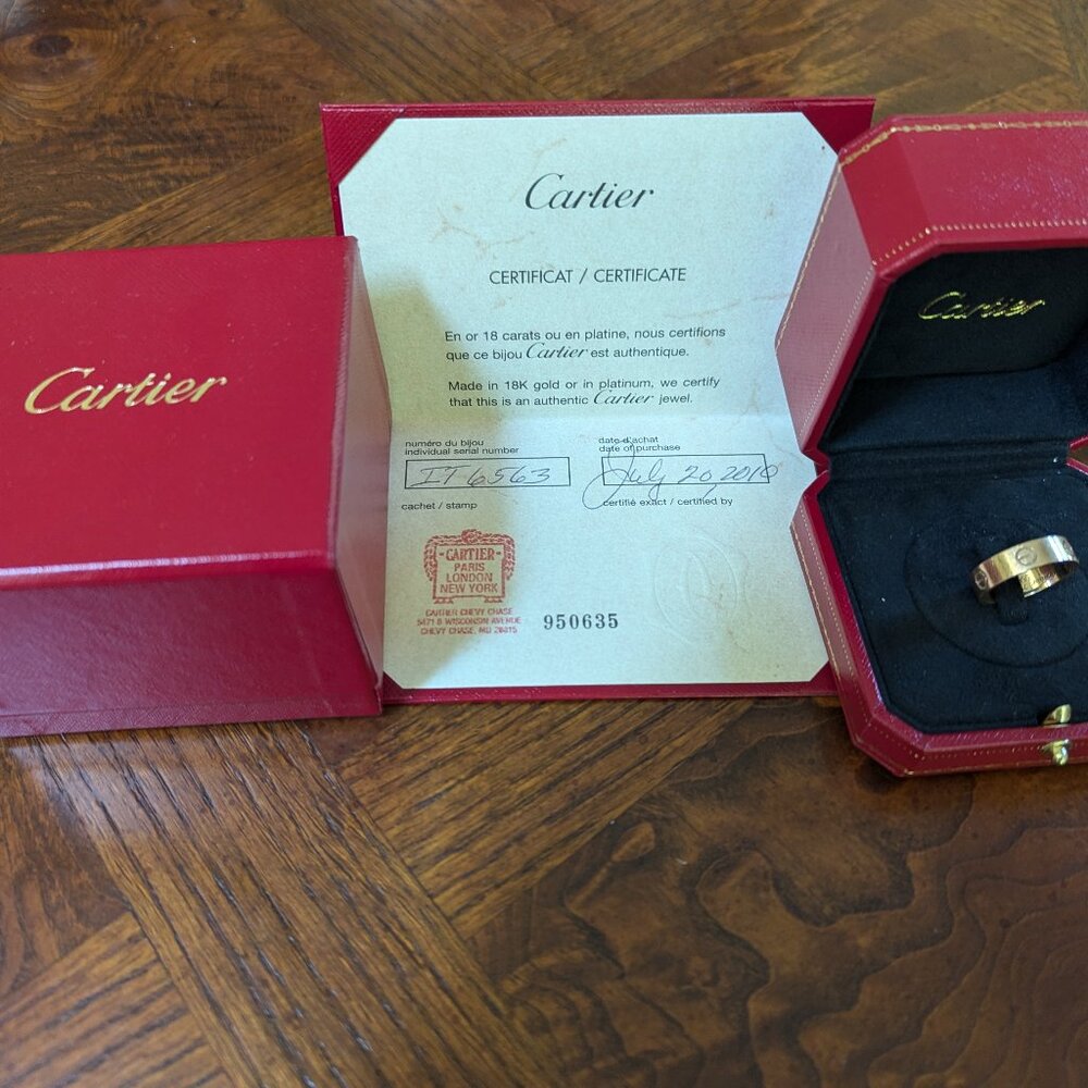 Cartier Love Ring